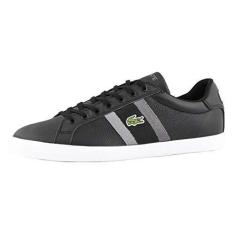 Imagem de Lacoste Tênis masculino Grad Vulc 120 2 P, Preto/cinza escuro, 42