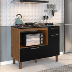 Imagem de Balcão P/Cooktop Forno 5 Bocas 2 Portas 1 Gaveta