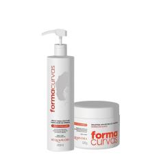 Imagem de Kit Acquaflora Forma Curvas Creme de Pentear Crespos e Gelatina Suave (2 produtos)
