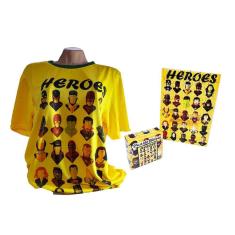 Imagem de Quebra-cabeça Puzzle Heroes de 60 peças + Camisa Heroes Dry Fit