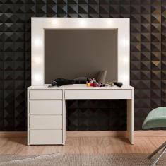 Imagem de Camarim Anne 4 Gavetas Mavaular Off White