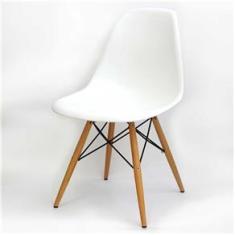 Imagem de Cadeira Eiffel DSW Eames Sem Braço  Base Madeira