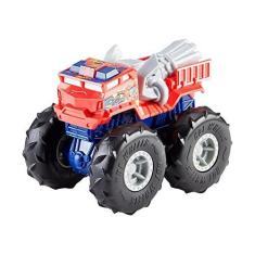 Imagem de Caminhão 5 Alarm Twisted Tredz Monster Trucks Hot Wheels
