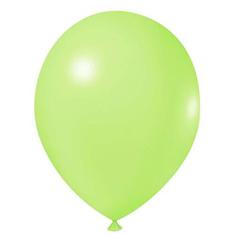 Imagem de Balão de Látex Neon Verde - 9 Polegadas - 25 Unidades