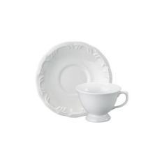 Aparelho de Chá e Café Porcelana Schmidt 53 peças - Dec. Eterna E351 -  SCHMIDT