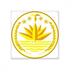 Imagem de Decalque brilhante de ejo de cerâmica com emblema nacional de Bangladesh da Dhaka