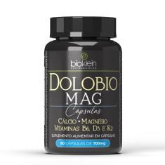 Imagem de Dolobiomag 60 Cáps 700mg Cálcio Magnésio Vitaminas B6 D3 K2 Bioklein