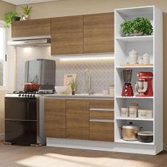 Imagem de Armário de Cozinha Completa 260cm 100% Mdf Branco/rustic Acordes Madesa 04