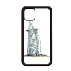 Imagem de Capa Burj al-Arab Luxury Hotel Dubai para iPhone 11 Pro Max para Apple Mobile Case