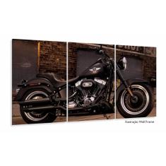 Imagem de Quadro Decorativo Moto Modelo Antigo 120x60