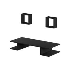 Imagem de Mesa Suspensa Computador Trabalho Escritório Nicho Decorativo Escritór