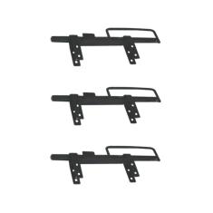 Imagem de Kit 3 Trincos Cavalo com Alça Portão Porteira em Aço 370mm