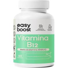 Imagem de Vitamina B12 Metilcobalamina Easy Boost 414% Vd 60 Cápsulas