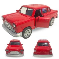 Imagem de Carrinho Miniatura Abre As Portas Pneus De Borracha De Ferro