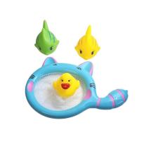 Imagem de Brinquedo De Banho infantil Rede Pescaria Baby 3 Bichinhos