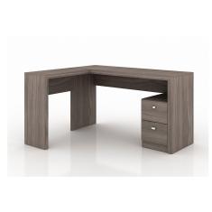 Imagem de Mesa De Escritorio Me4129 C 2 Gavetas Carvalho Tecno Mobili