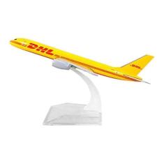 Imagem de Miniatura Aviao Boeing 757 DHL Aeronave Comercial Airplane