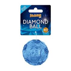 Imagem de Bola Diamond Tpr Pequeno Azul Jambo para Cães