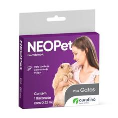 Imagem de Antipulgas Neopet Gatos 0,32ml Ourofino