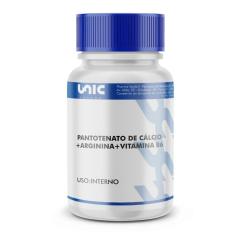 Imagem de Arginina + pantotenato de cálcio  + Vitamina B6 120 Cápsulas