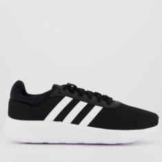 Imagem de Tênis Adidas Lite Racer 4.0 Preto e Branco-Masculino