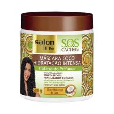 Imagem de Máscara Coco S.O.S Cachos Tratamento Profundo 500g - Salon Line