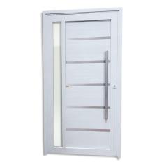 Imagem de Porta de PVC Pivotante 216x100cm Miraggio Tecplus100 Brimak Branco