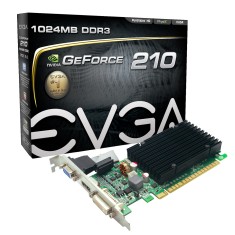 Imagem de Placa de Video NVIDIA GeForce 210 1 GB DDR3 64 Bits EVGA 01G-P3-1313-KR