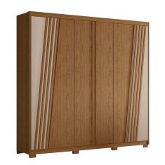 Imagem de Guarda Roupa Casal Ouro Verde 6 Portas - M veis Albatroz