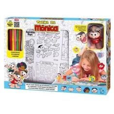 Imagem de Tapete Pintura Turma Da Mônica - Samba Toys 1124