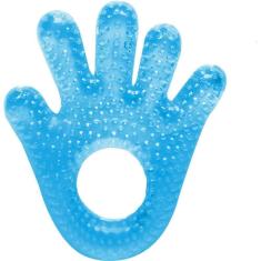 Imagem de Mordedor Infantil Mãozinha com Água Azul - Buba