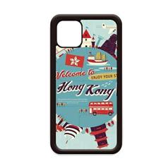 Imagem de Capa Hong Kong Circle Famous Places para iPhone 12 Pro Max para Apple Mini Mobile Case