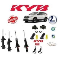 Imagem de 4 Amortecedores Honda Crv 2012 2013 2014 2015 2016 2017 2018 + Kits Completo Kayaba