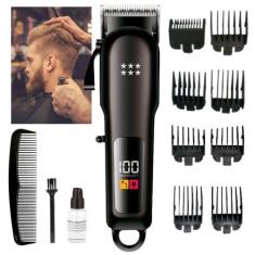 Imagem de Maquina Profissional De Cortar Cabelo Bateria Recarregável - B-MAX