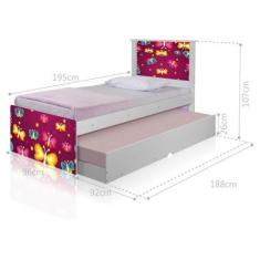 Imagem de Bicama Borboletas - Mais De Casa