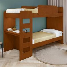 Imagem de Beliche Solteiro Cantos Arredondados com Led Olga Frassino