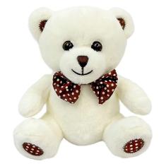Imagem de Pelucia BABY URSO 15CM URSO Branco Caa TOYS