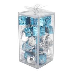 Imagem de Kit de Decoração de Natal de 32 Unidades, Conjunto de Enfeite de Espuma DIY para árvore, Suspensão de Porta, Decoração de casa. Presente de Festival Com 6 Tipos de Enfeites para