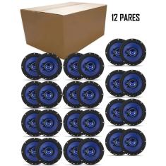 Imagem de Kit 12 Pares Alto Falante Hurricane Triaxial Triak 6" Polegadas 130W (Par)