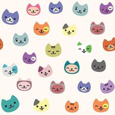 Imagem de Papel de Parede Cartoon Cats