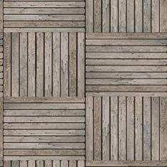 Imagem de Papel De Parede Adesivo Lavável Madeira De Demolição 12M