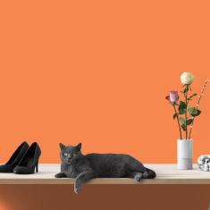 Imagem de Papel de Parede Adesivo Liso Cobre Vecchio Rolo 0,58x3M