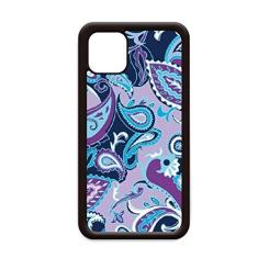 Imagem de Capa para iPhone 12 Pro Max Blue Flower Line Point Line para Apple Mini Mobile Case Shell
