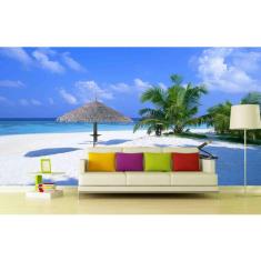 Imagem de Papel De Parede Painel Fotográfico Praia N60 2,00X3,00