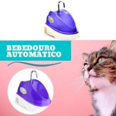 Imagem de Fonte Bebedouro Truqys 2 Litros Para Gatos - Lilás - Truqys Pet