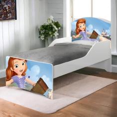 Imagem de Cama Infantil Lívia Adesivada Encanto com Colchão Cambel