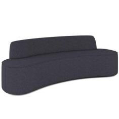 Imagem de Sofá 5 Lugares Sala De Estar Cancún D02 Linho Chumbo 300 Cm D-465 - Ly