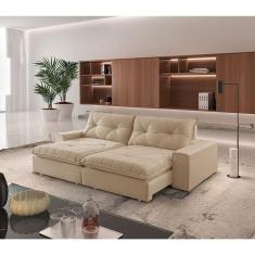 Imagem de Sofá Hall Linho Dois Módulos De 80cm B25cm Meu Sofá Online A226 Linho Bege