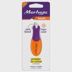 Imagem de Cortador de Unha Lateral Merheje Touch Violeta/Laranja