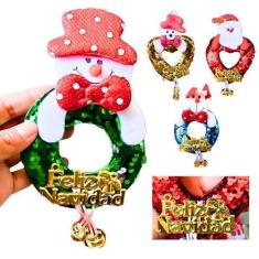 Imagem de Enfeite de Natal Kit 12 Bonequinhos Decoração para Natal
